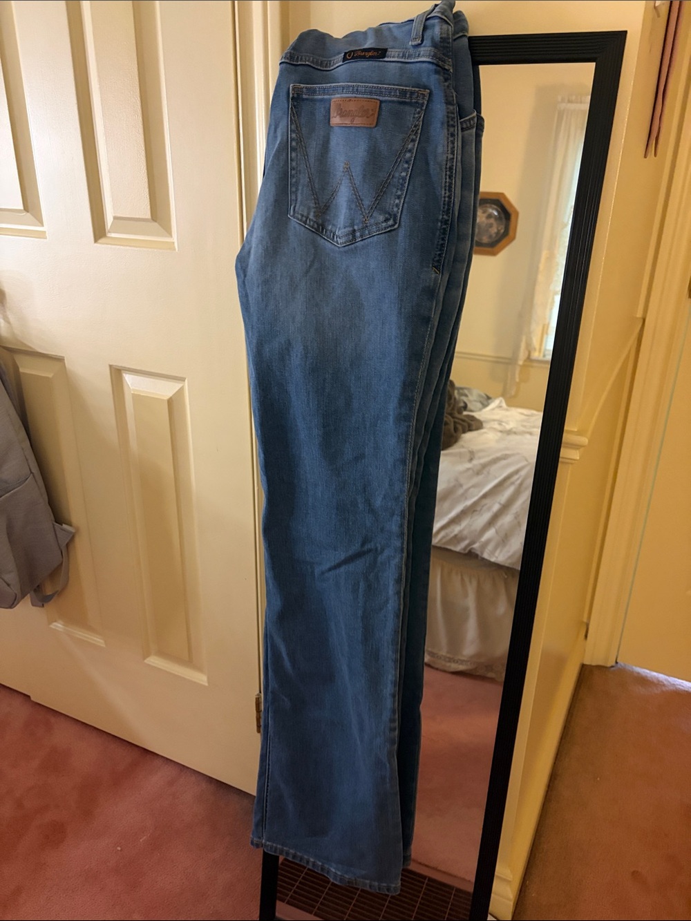 Willow Wrangler Light Blue boot cut jeans